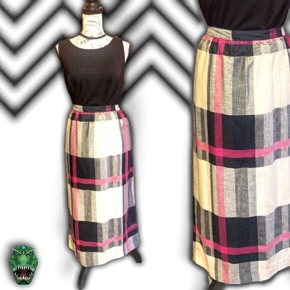 PLAID Skirt Vintage - Picture 1 of 6